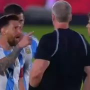 Lionel Messi, furioso con el �rbitro brasile�o Anderson Daronco: "Sos un cag�n"