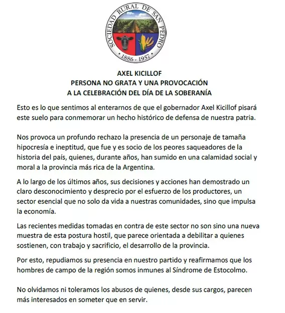 Comunicado