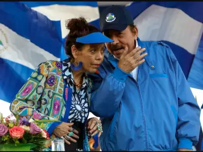 Daniel Ortega y su esposa, Rosario Murillo, manejan la naci�n centroamericana como dictadores.