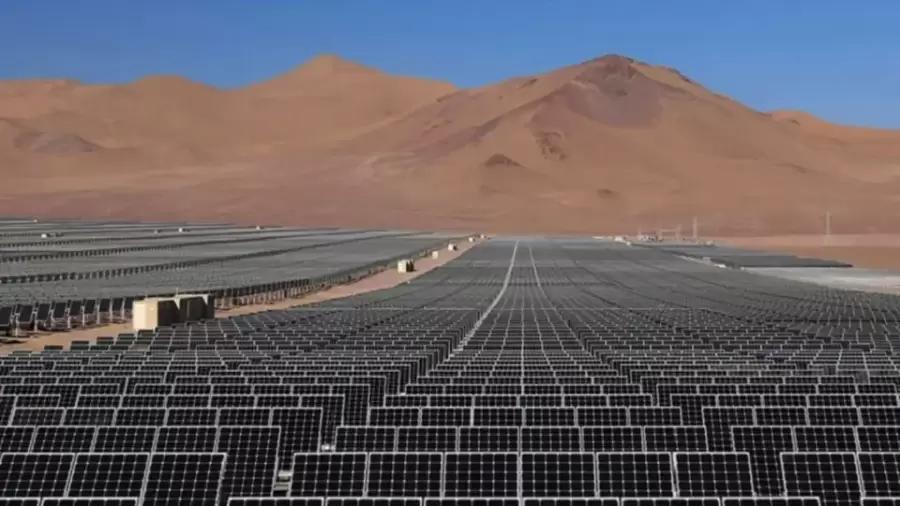 Parque solar en Malarg�e