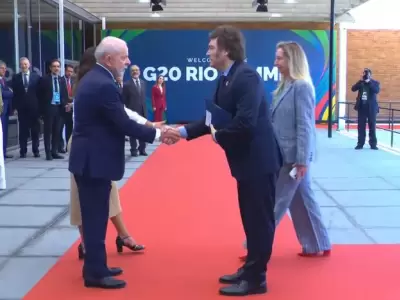 Lula recibi� a Javier Milei.