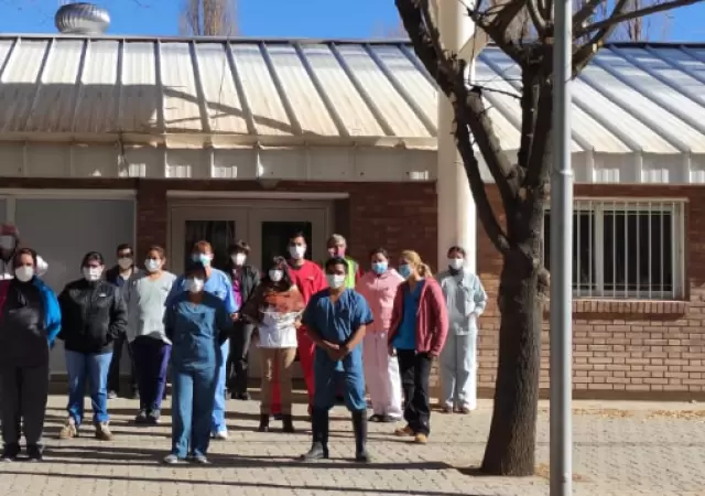 El Hospital Chrabalowski de Uspallata se localiza a unos 1.800 metros sobre el nivel del mar.