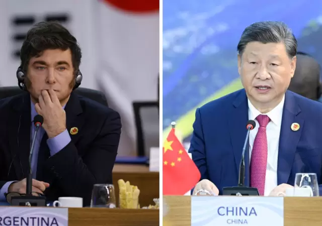 Javier Milei, Xi Jinping