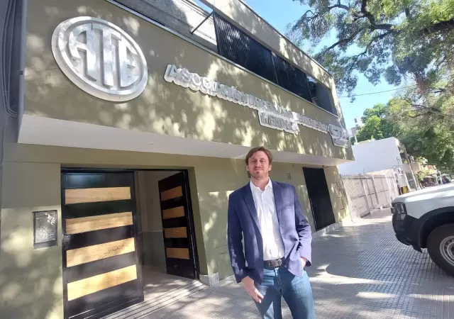 Dirigente de ATE, que integra la mesa de los organismos nacionales, Augusto Grilli Fox.