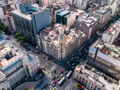 Vista �rea de la Ciudad Aut�noma de Buenos Aires.