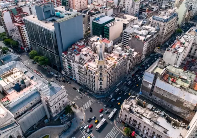 Vista �rea de la Ciudad Aut�noma de Buenos Aires.