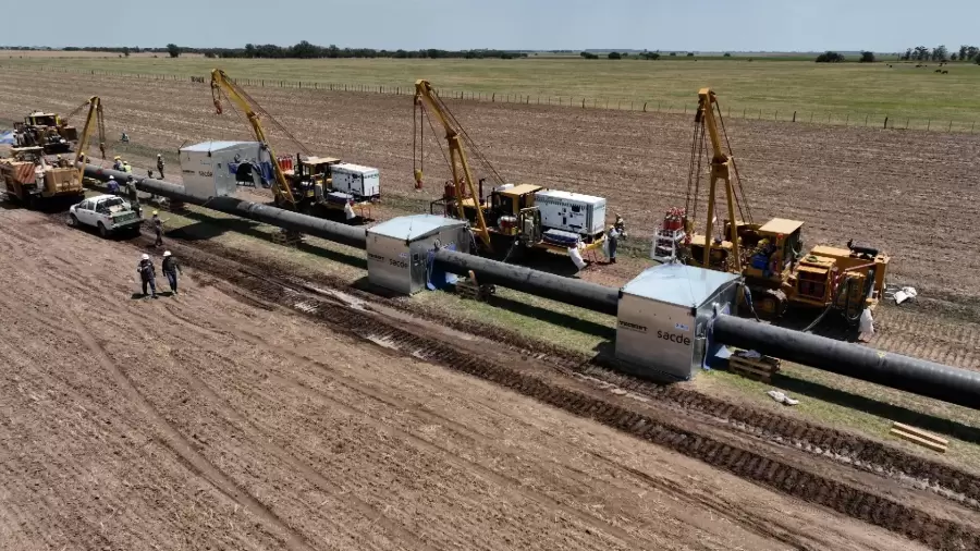 Gasoducto argentino.