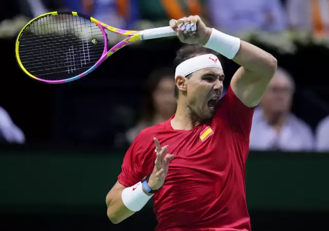 Nadal y una emoci�n gigante.