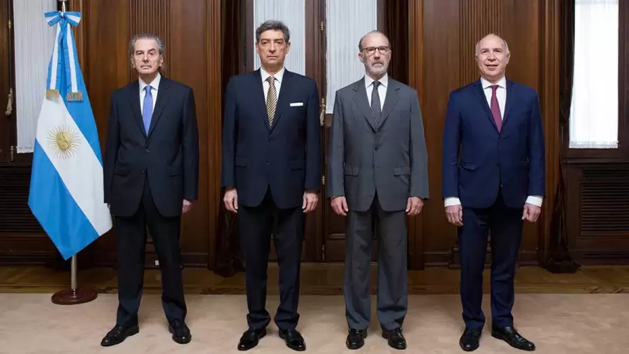 Actual composici�n de la Corte Suprema