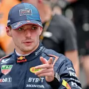 Guiño del neerlandés Max Verstappen a Franco Colapinto