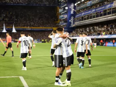 Con un golazo de Lautaro, Argentina cerr� el a�o con victoria.