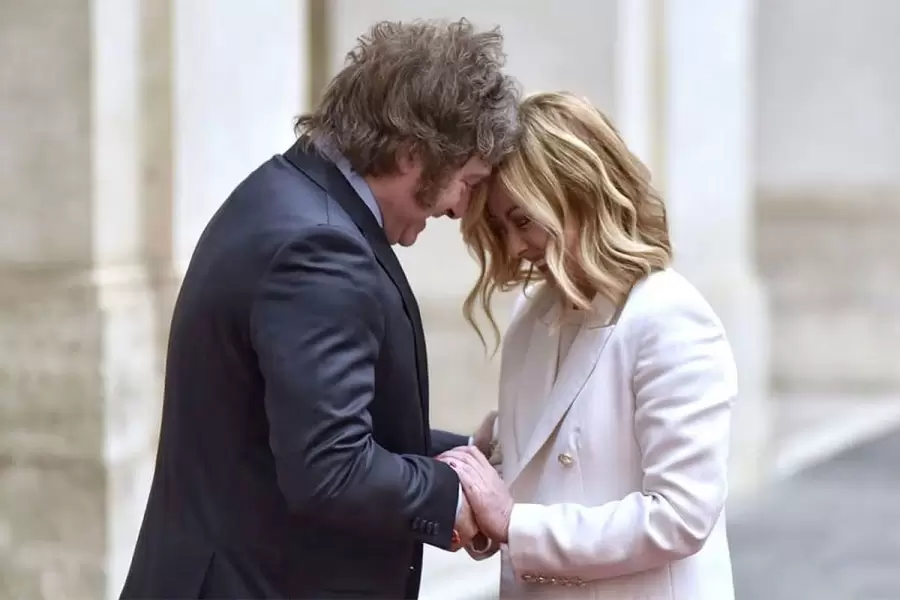 Javier Milei y Giorgia Meloni se reunir�n en Casa Rosada.