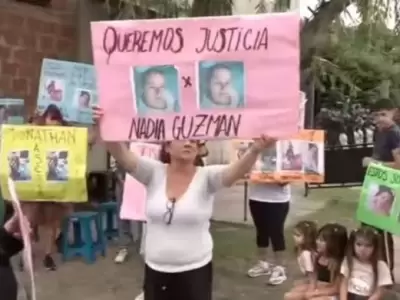 La familia de la v�ctima sali� a la calle para pedir justicia. (Gentileza: Cr�nica)