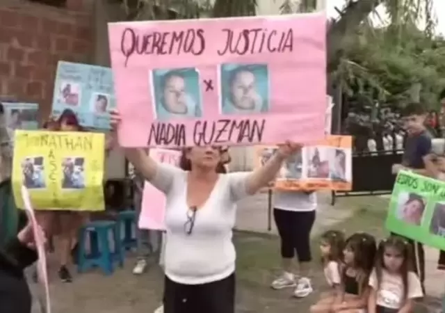 La familia de la v�ctima sali� a la calle para pedir justicia. (Gentileza: Cr�nica)