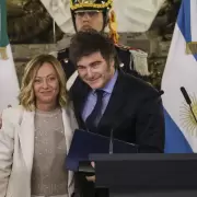 Milei y Meloni coinciden en "una alianza de naciones libres contra la tiran�a y la miseria"