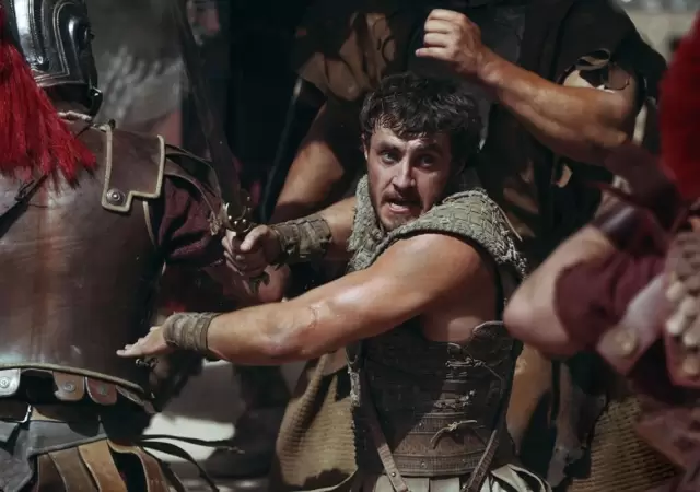 Escena de Gladiador 2