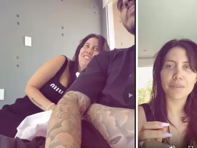 Mauro Icardi escrach� a Wanda Nara.