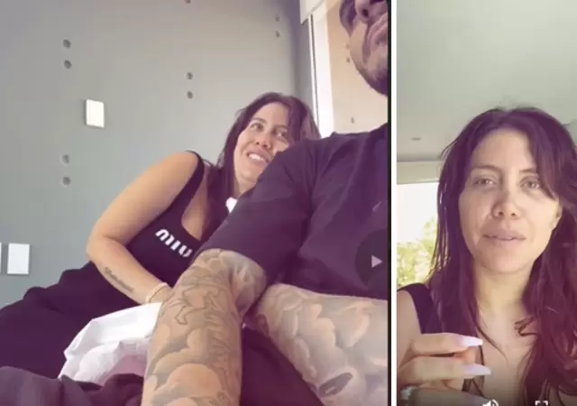 Mauro Icardi escrach� a Wanda Nara.