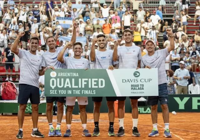 El equipo argentino de Copa Davis y una ilusi�n gigante.