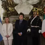 "Una alianza de naciones libres contra la tiran�a y la miseria", el acuerdo de Milei y Meloni