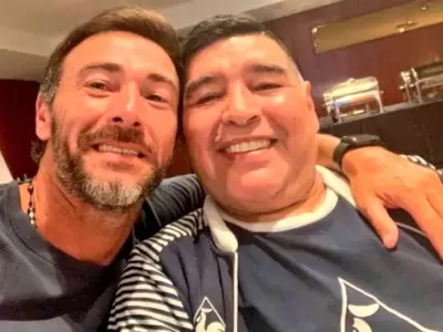 La �ltima fotograf�a juntos de Kily y Diego