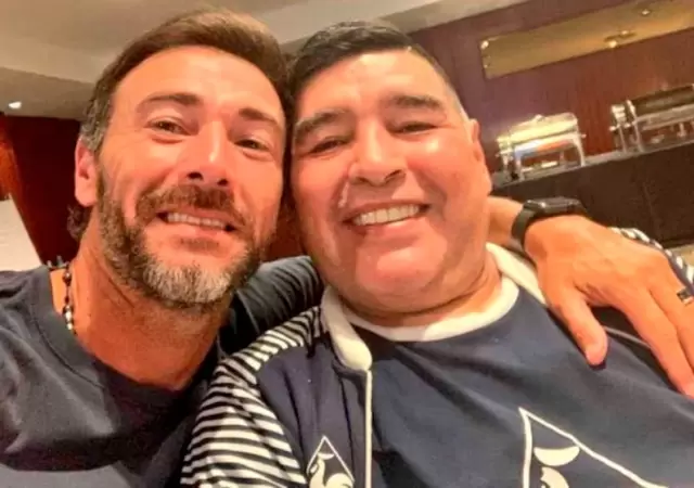 La �ltima fotograf�a juntos de Kily y Diego