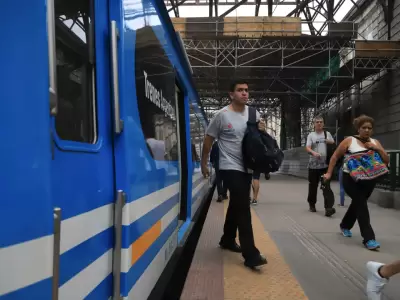 Uso intensivo del tren en el AMBA
