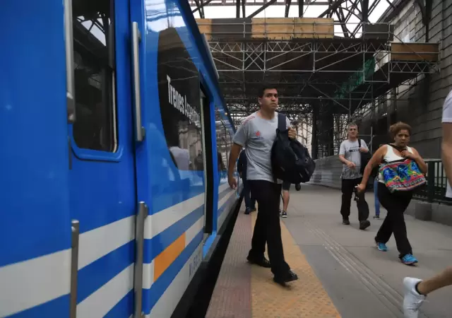 Uso intensivo del tren en el AMBA