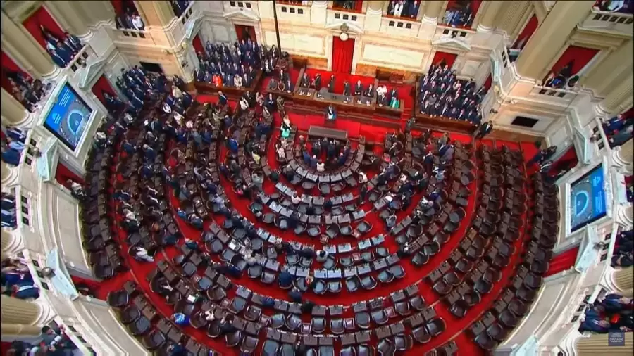 Milei present� el prespuesto en el Congreso