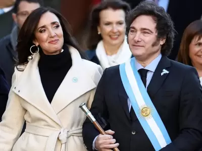 Victoria Villarruel y JAvier Milei.