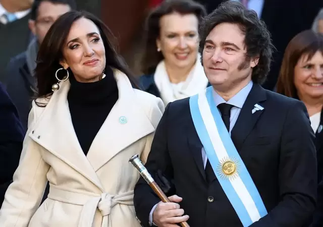 Victoria Villarruel y JAvier Milei.