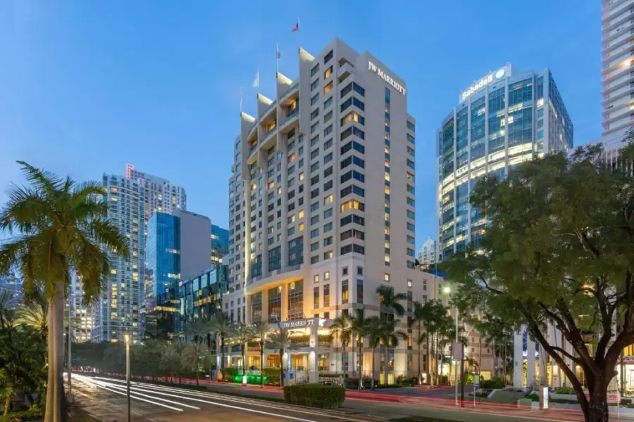 JW Marriott, de Miami, el lugar donde tendr� lugar la ceremonia de los Mart�n Fierro Latinos 2024.