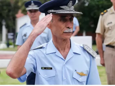El brigadier Gustavo Javier Valverde es el nueve jefe de la Aeron�utica. (Foto: Ministerio de Defensa)