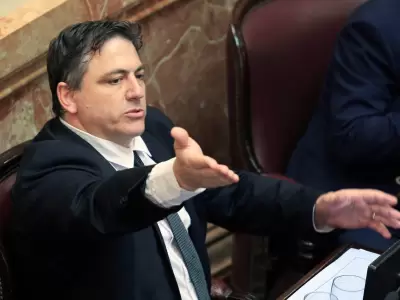 Senador del bloque unipersonal Libertad, Trabajo y Progreso Francisco Paoltroni. (Foto: Noticias Argentinas)