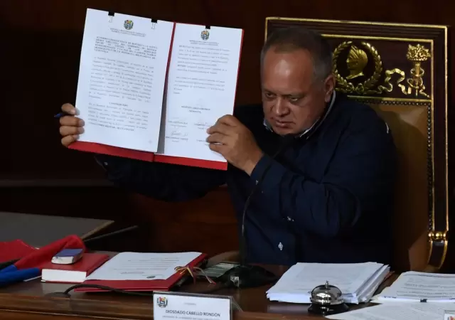 Ministro Diosdado Cabello. (Foto: AFP / NA)