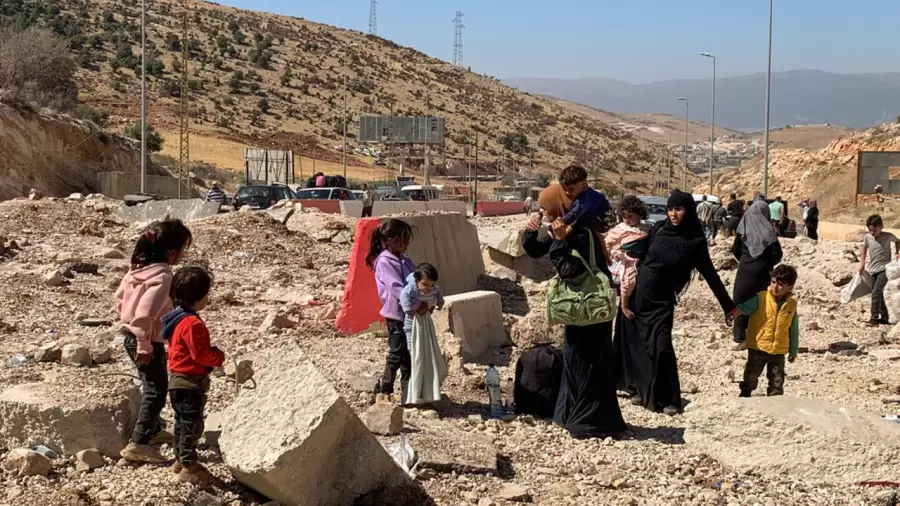 Paso fronterizo de Jusiyah en la frontera de Libano y Siria. (Archivo web)