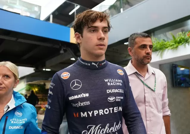 "El coraz�n de Williams late fuerte por Colapinto": el mensaje tras el 14� puesto en Las Vegas