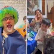 �Felipe, el ni�o viral! Un payaso tucumano que es un �xito en TikTok