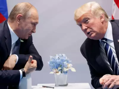 Vlad�mir Putin y Donald Trump.