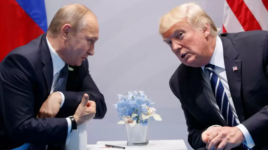 Vlad�mir Putin y Donald Trump.