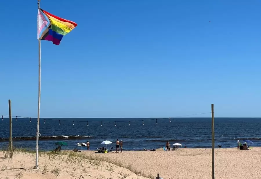 En Uruguay, la playa Chihuahua es uno de los destinos m�s elegidos por los nudistas.