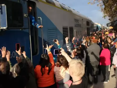 El a�o pasado se celebr� con euforia el regreso del tren a Mendoza con la presencia del entonces presidente de Argentina, Alberto Fern�ndez.
