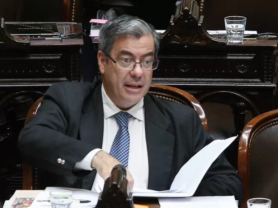 El jefe del bloque de diputados de Uni�n por la Patria, Germ�n Mart�nez. (Imagen: archivo web)