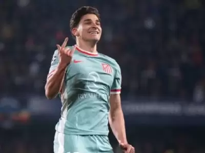 El goleador argentino la rompi� en el Colchonero