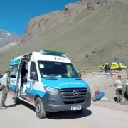 Dramático rescate de un andinista italiano en el Nido de Cóndores