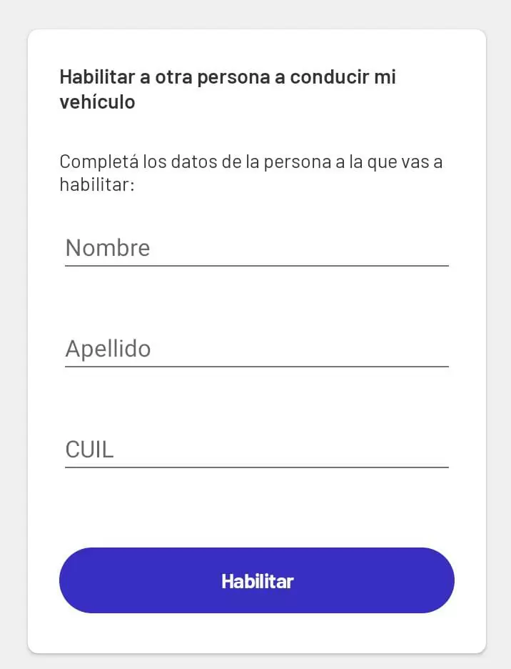 Autorizar veh�culo 3