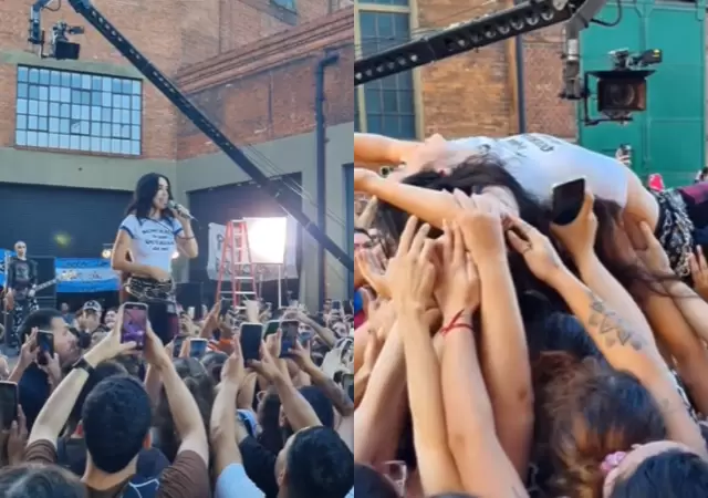 Lali brill� su nuevo rol como directora en su reciente videoclip.