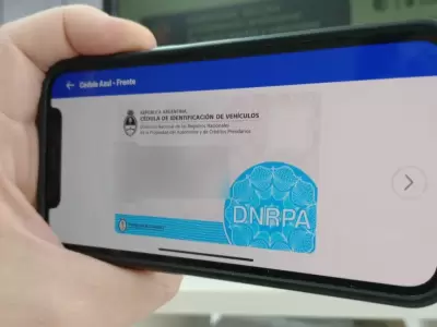 C�dula Azul en Mi Argentina.