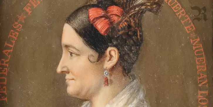 Encarnaci�n Ezcurra, esposa de Juan Manuel de Rosas,