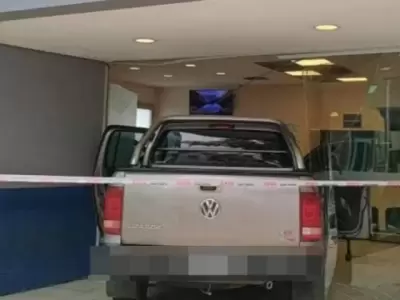 Camioneta del barra de Boca.